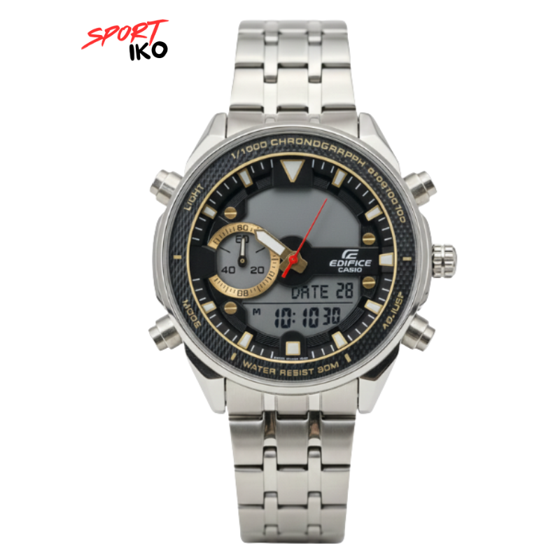 Montre CASIO EDIFICE Noire Élégante et Robuste