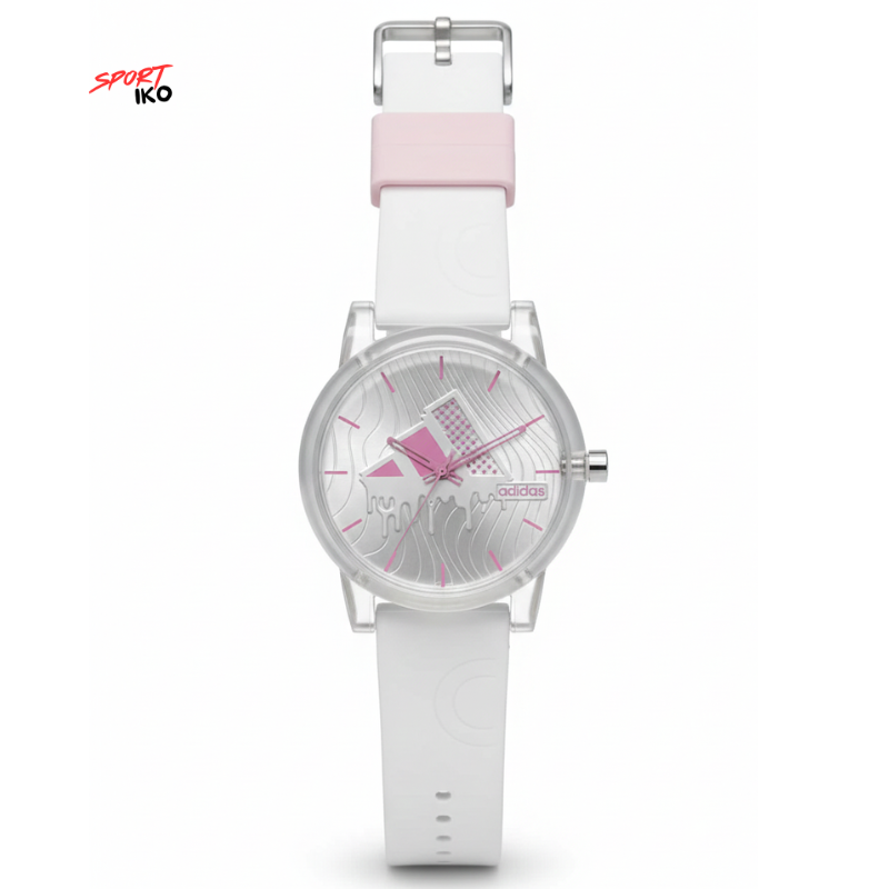 Adidas: L'Audace du Design "Drip" bleu ciel rose blanc