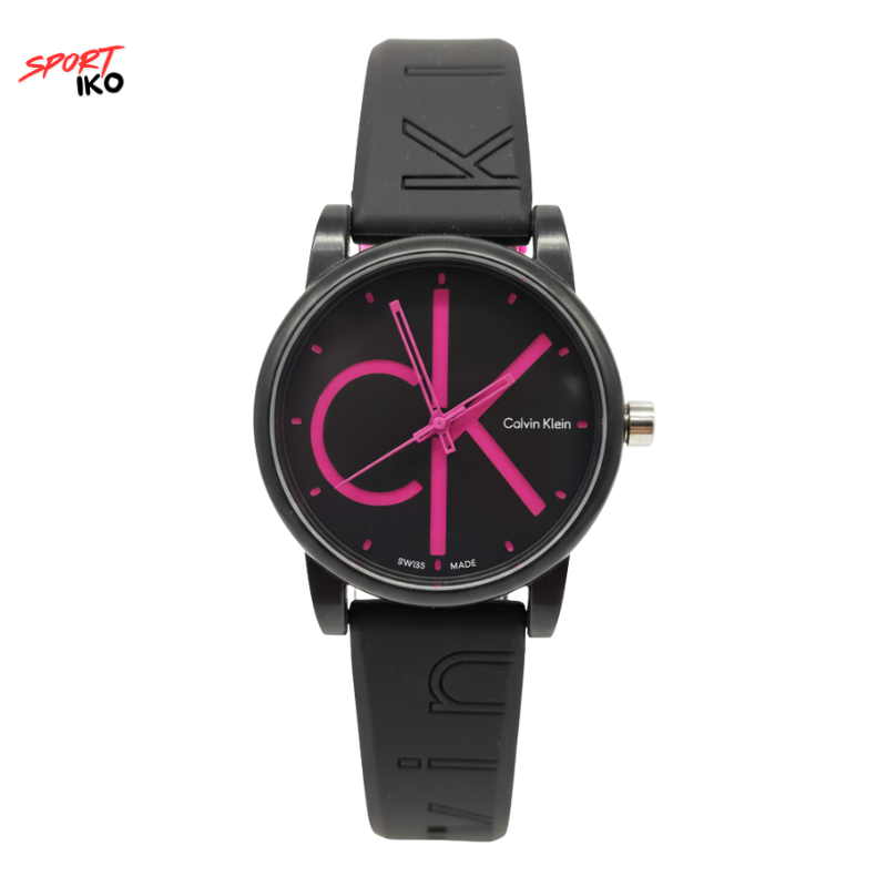 Montre calvin klein Sport Chic noir violet – Élégance Moderne & Performance